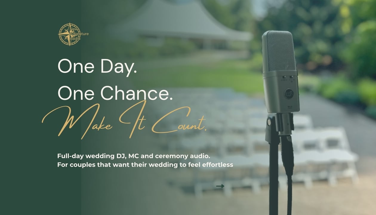 New Adventure Audio - Christian Wedding Ceremony Audio, DJ & MC | Oregon & SW Washington